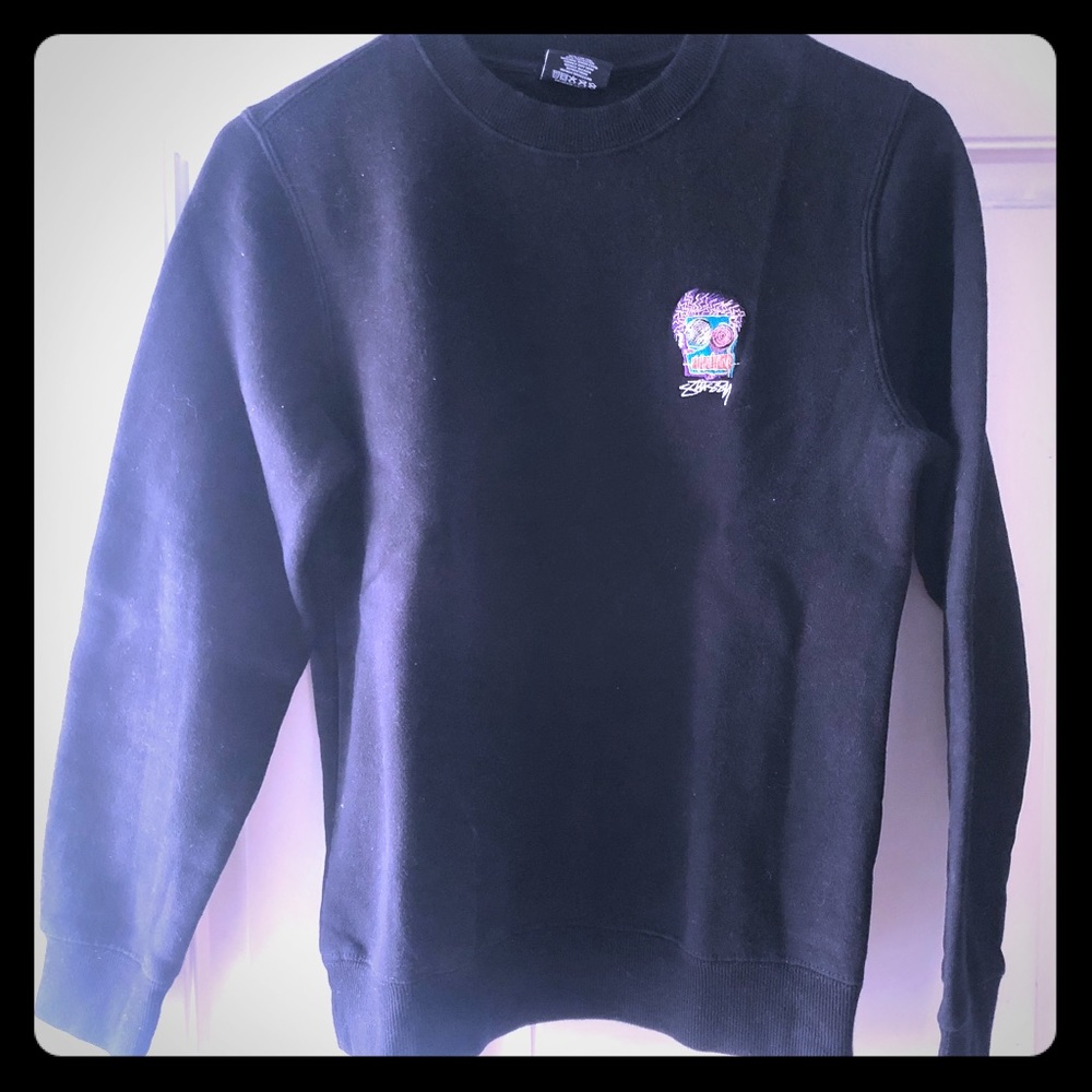 Stussy black sweatshirt